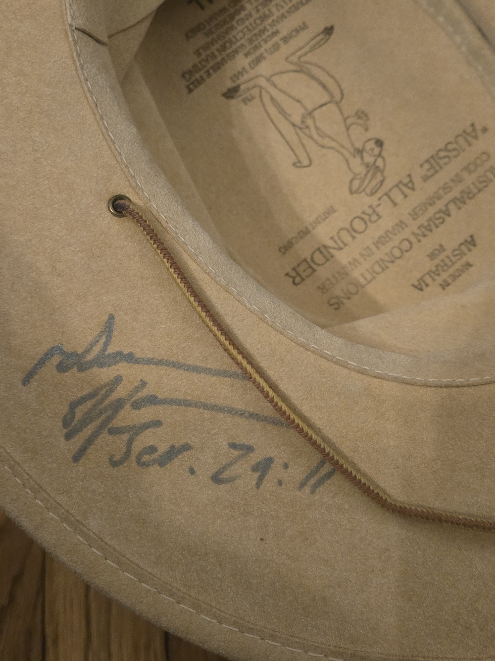 Vintage Aussie All Rounder Collectible Hat. Small